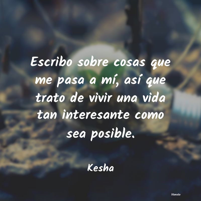 frases de Kesha