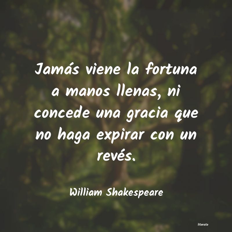 Frases de William Shakespeare