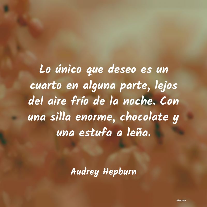 frases de Audrey Hepburn