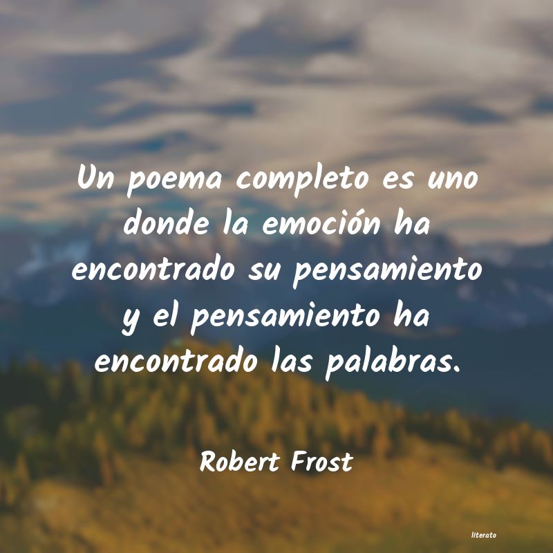 Frases de Robert Frost