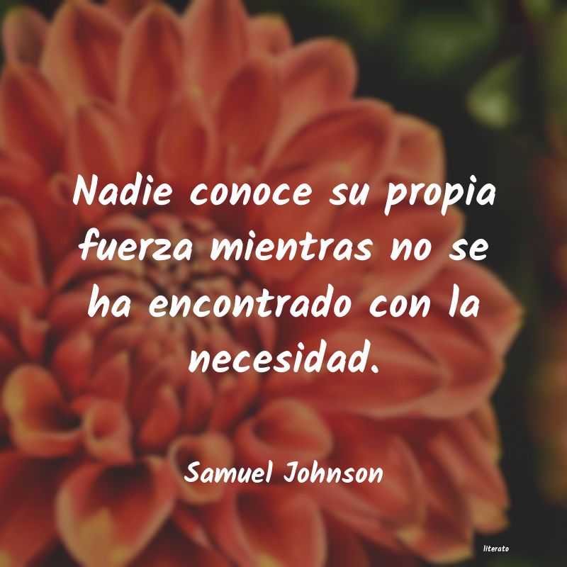 Frases de Samuel Johnson