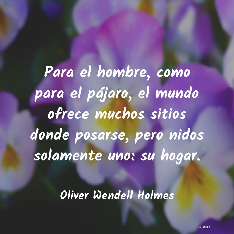 Frases de Oliver Wendell Holmes