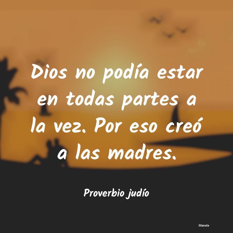 Frases de Proverbio judío