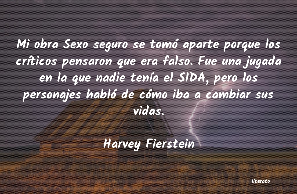 frases de Harvey Fierstein
