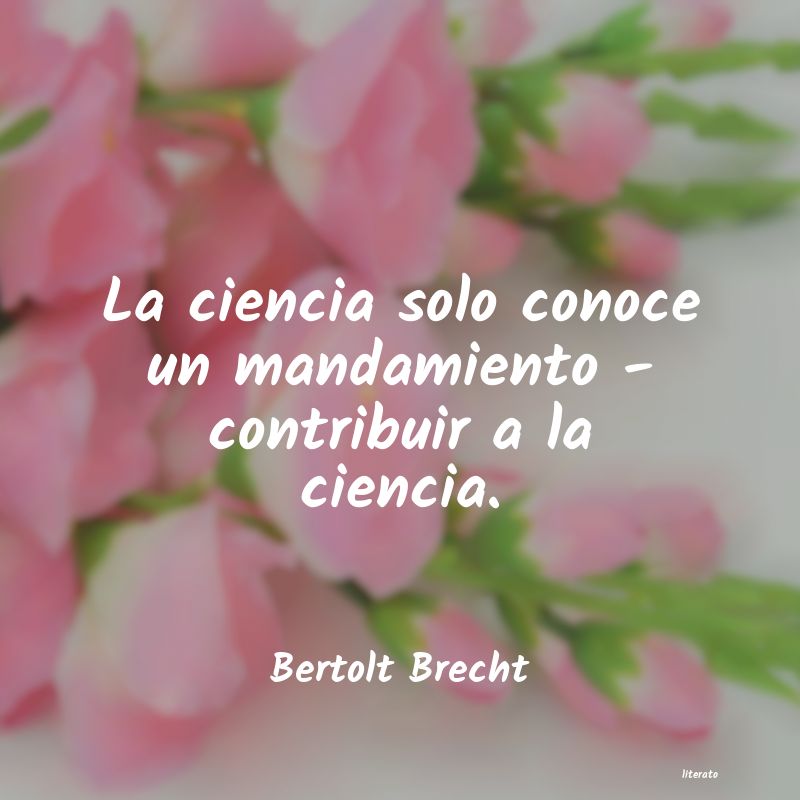 Frases de Bertolt Brecht