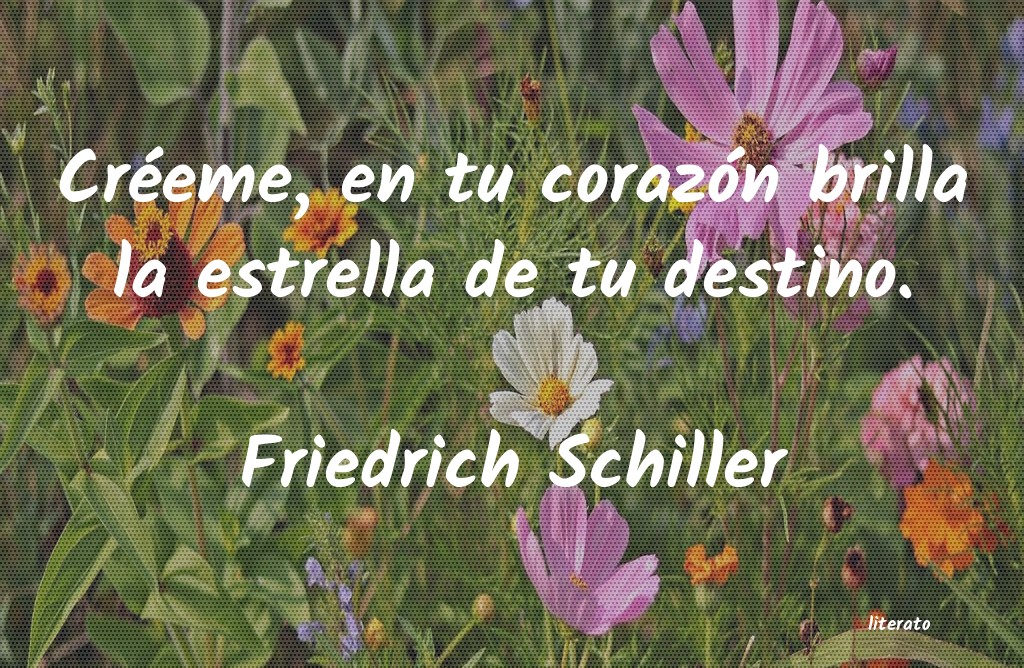 Frases de Friedrich Schiller