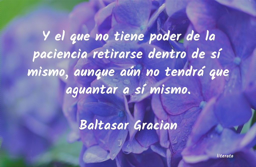 frases de Baltasar Gracian