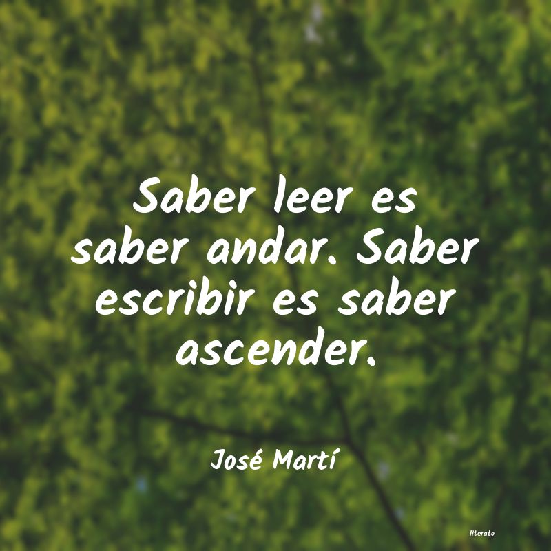 Frases de José Martí