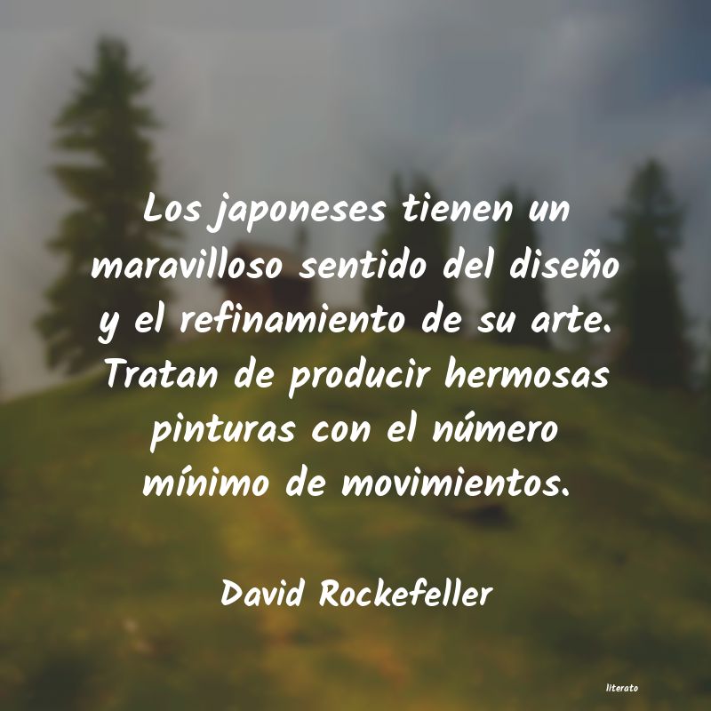 Frases de David Rockefeller