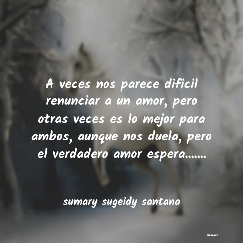 frases de sumary sugeidy santana