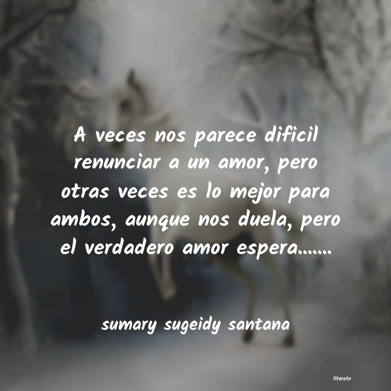 Frases de sumary sugeidy santana