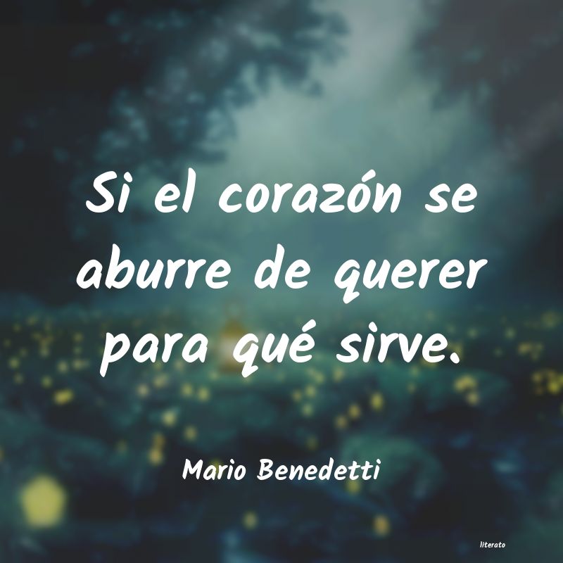 frases de Mario Benedetti