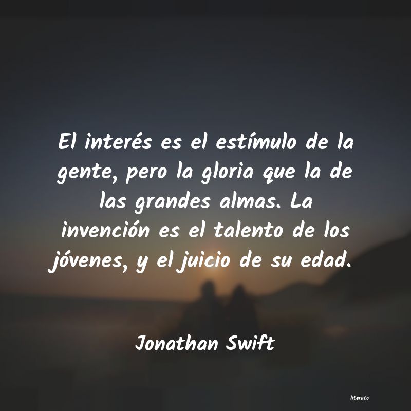 Frases de Jonathan Swift