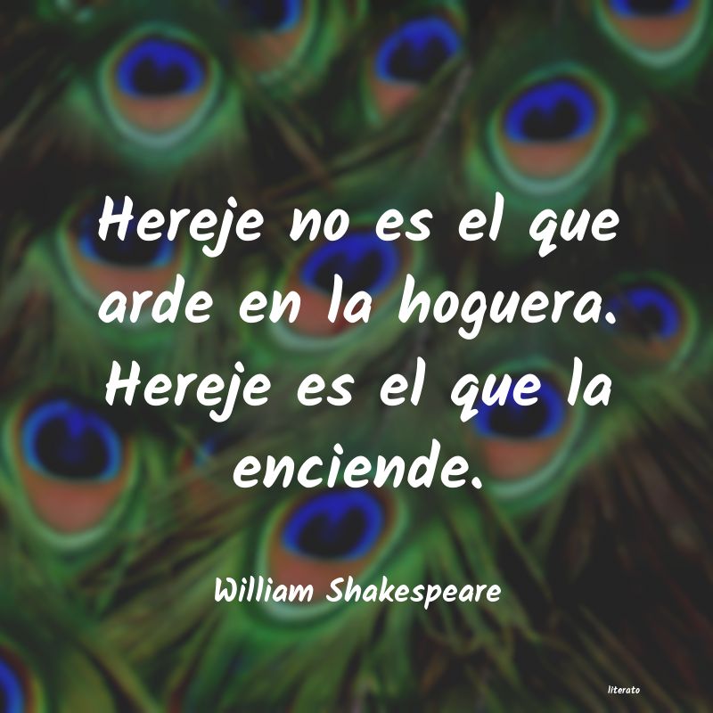 frases de William Shakespeare