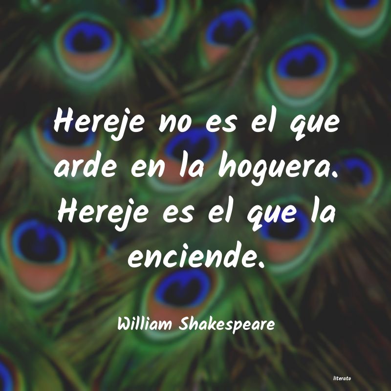 Frases de William Shakespeare