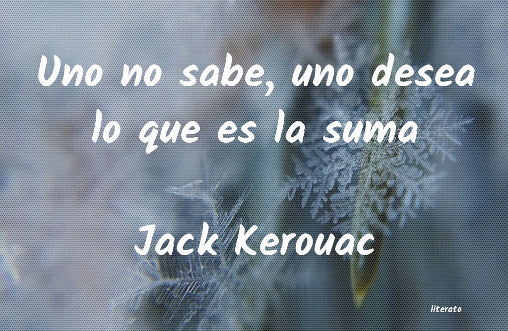 frases de Jack Kerouac