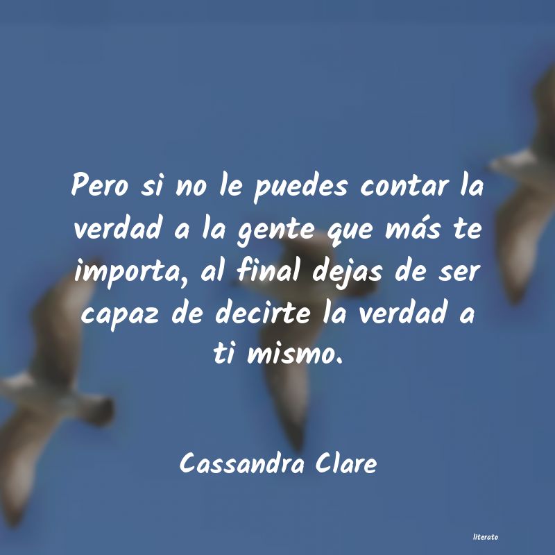 Frases de Cassandra Clare