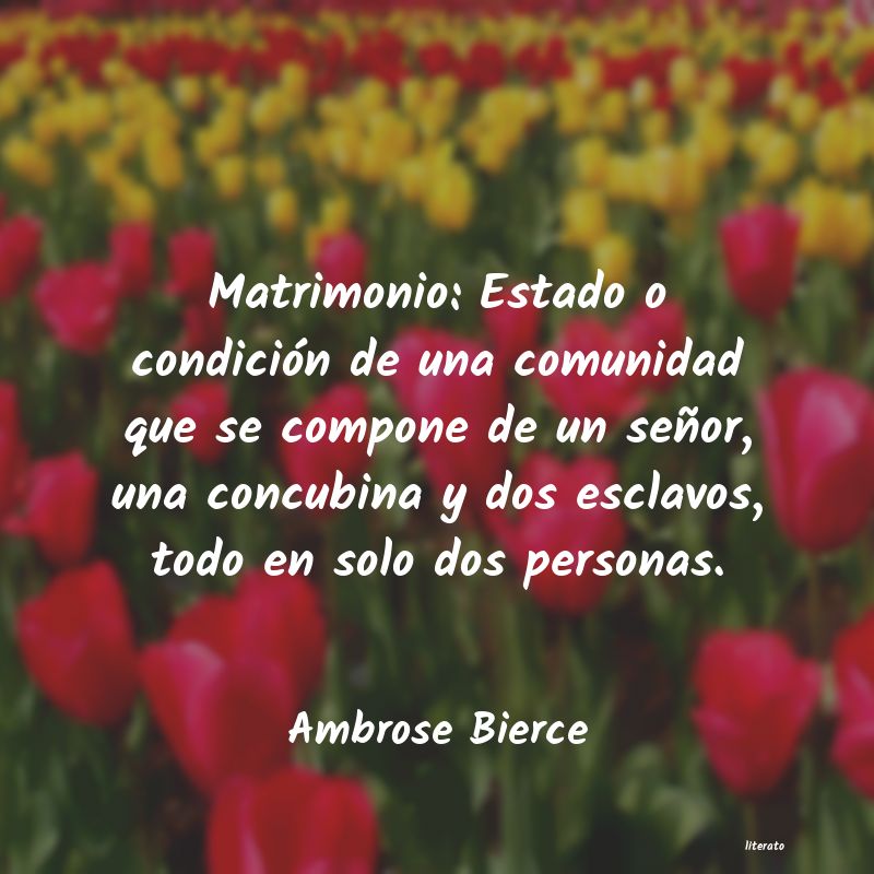 Frases de Ambrose Bierce