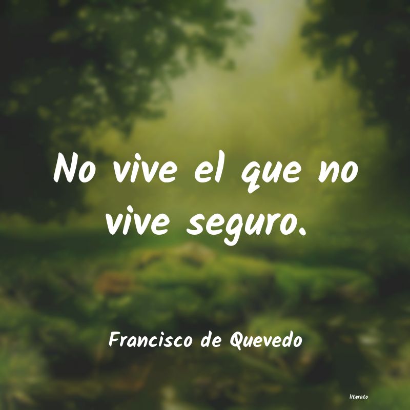 frases de Francisco de Quevedo