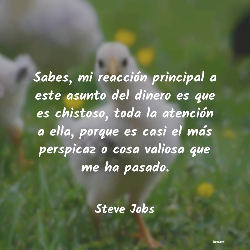 Frases de Steve Jobs