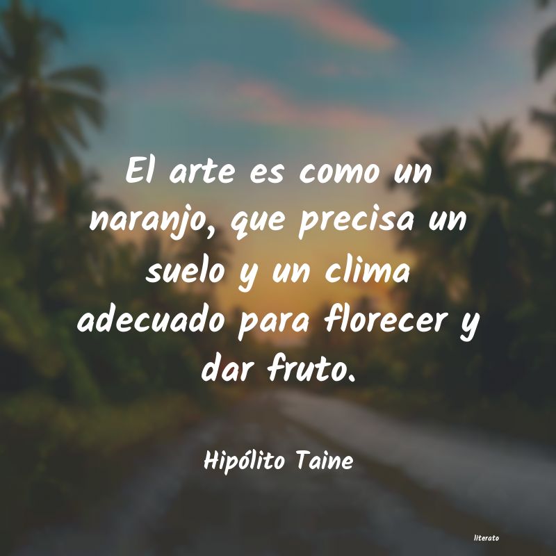 Frases de Hipólito Taine