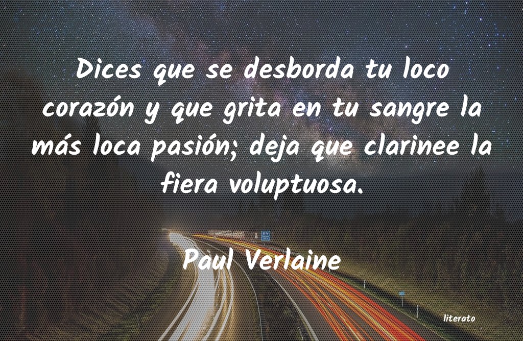 frases de Paul Verlaine