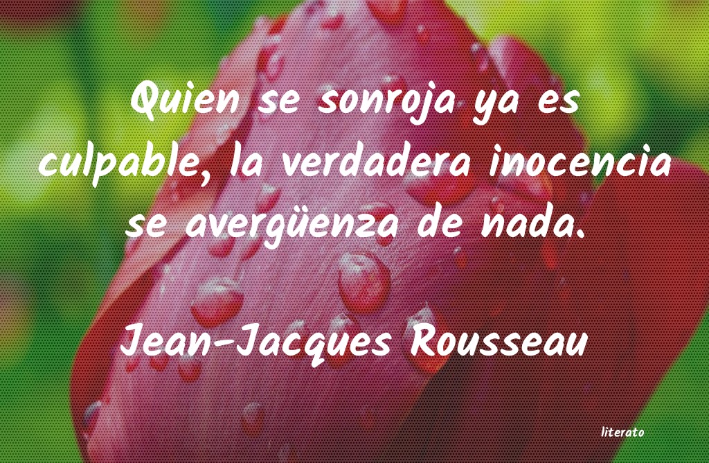frases de Jean-Jacques Rousseau