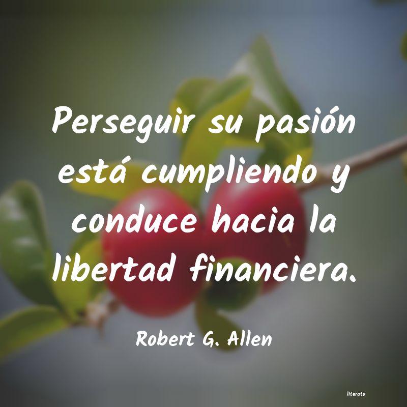 Frases de Robert G. Allen