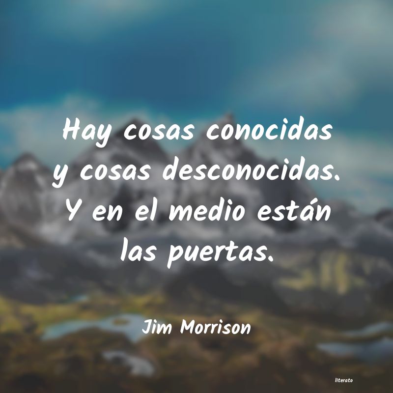 Frases de Jim Morrison