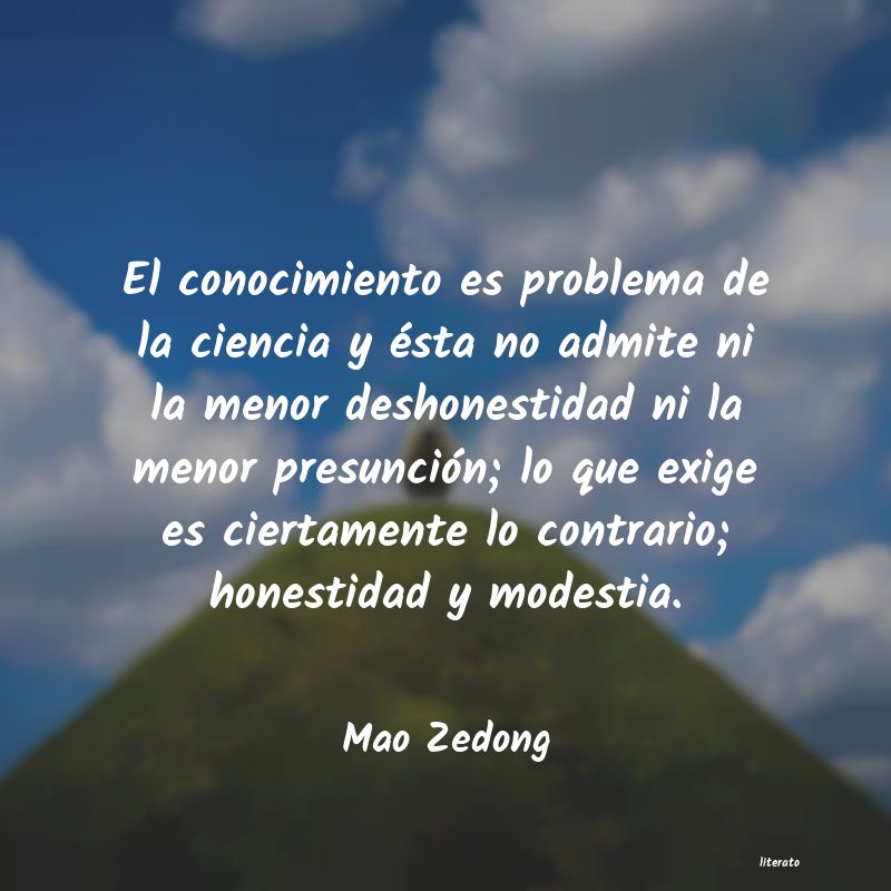 frases de Mao Zedong