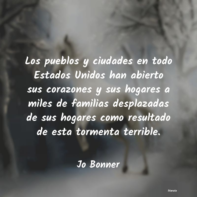 Frases de Jo Bonner