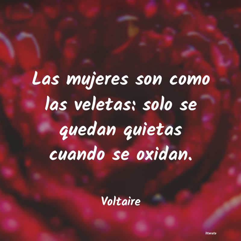 frases de Voltaire