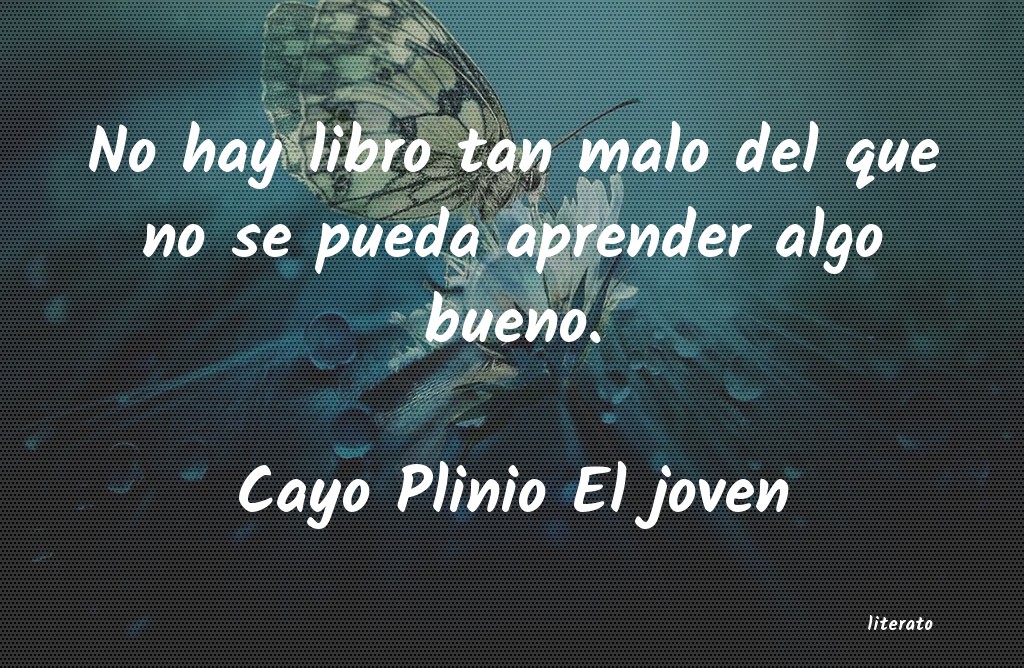 frases de Cayo Plinio El joven