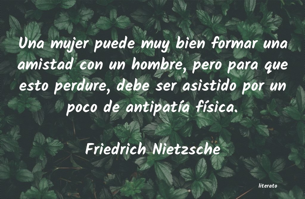 Frases de Friedrich Nietzsche