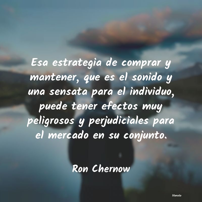 Frases de Ron Chernow