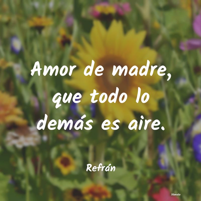 refranes de amor