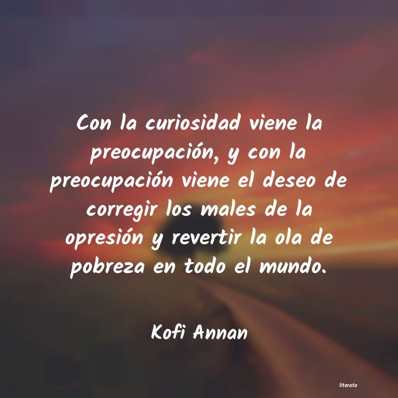 frases de Kofi Annan