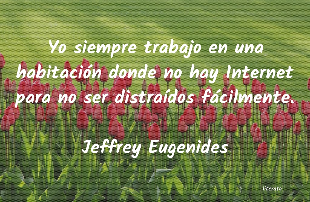 Frases de Jeffrey Eugenides