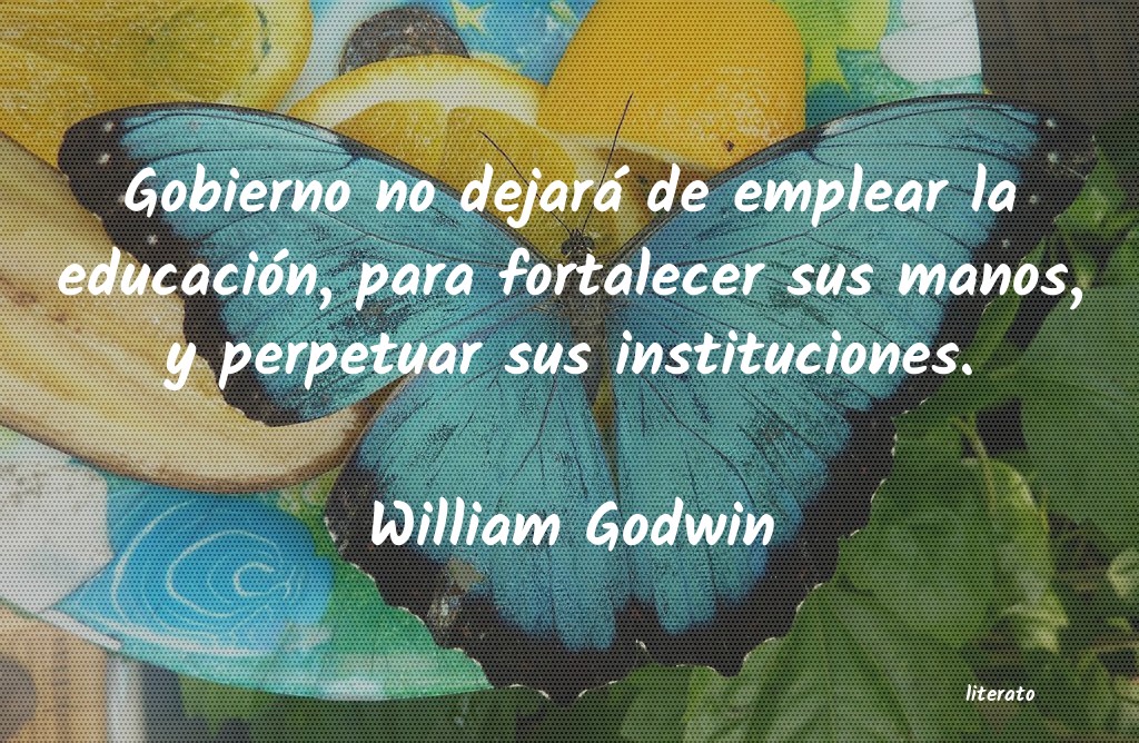 Frases de William Godwin