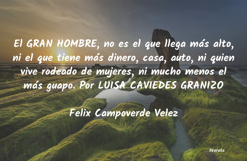 frases de Felix Campoverde Velez