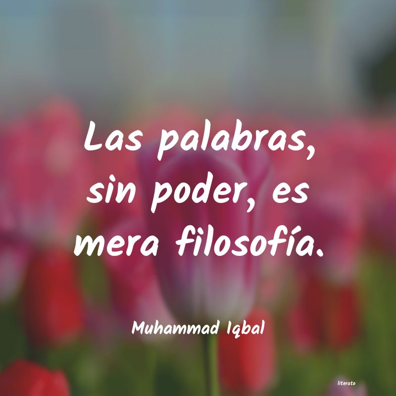 Frases de Muhammad Iqbal