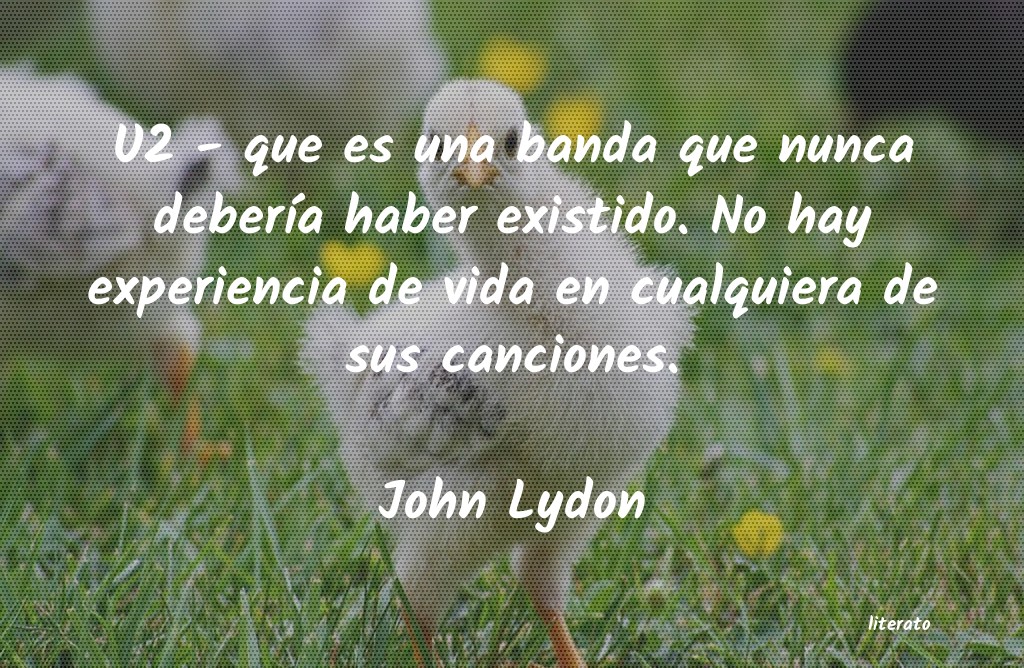 Frases de John Lydon