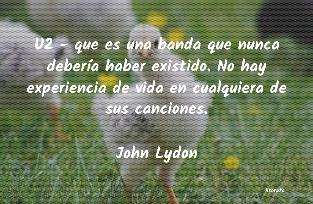 frases de John Lydon