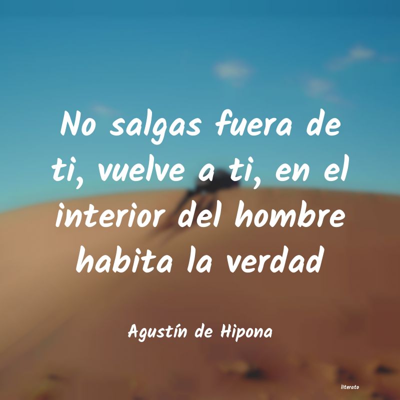 Frases de Agustín de Hipona