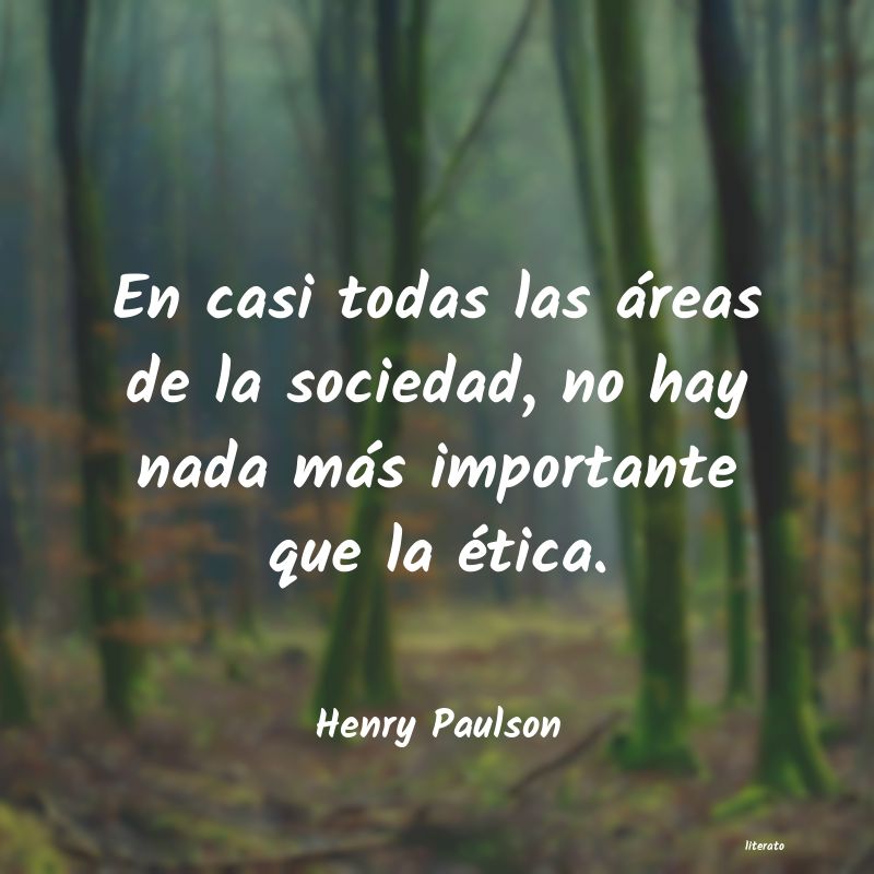 frases de Henry Paulson