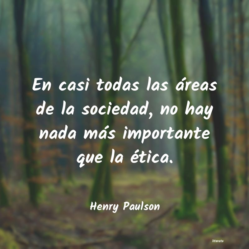 Frases de Henry Paulson