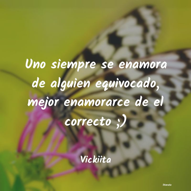 Frases de Vickiita