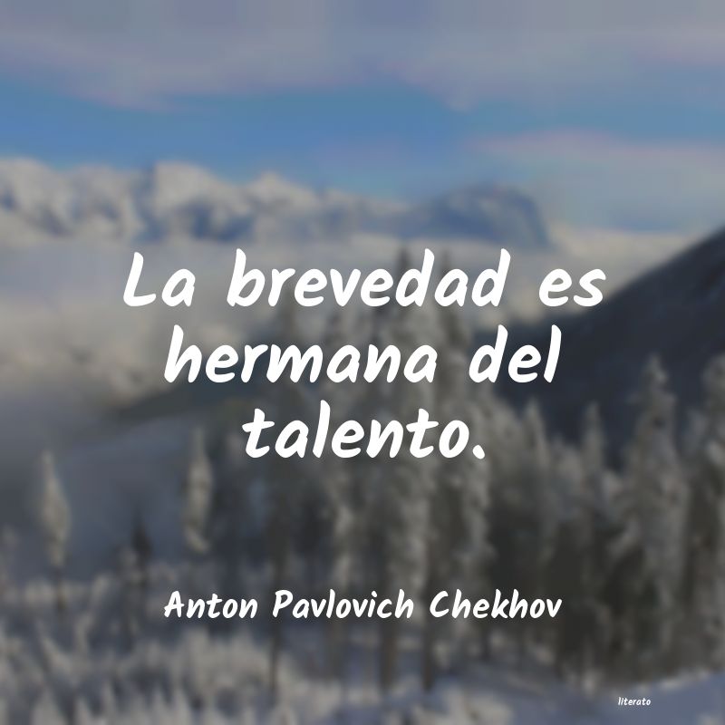 Frases de Anton Pavlovich Chekhov