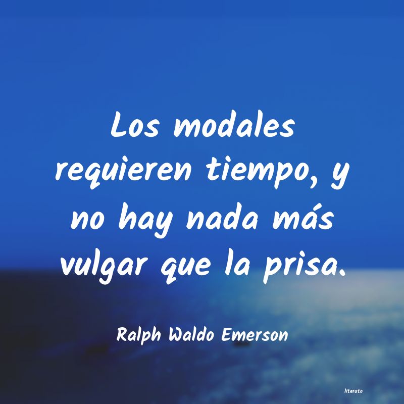 Frases de Ralph Waldo Emerson