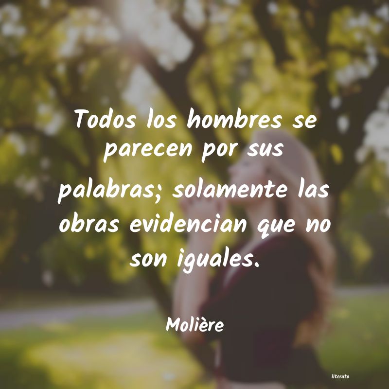 frases de Molière
